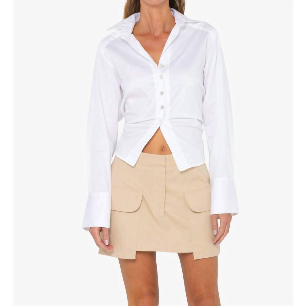 NEW JBQ lumi skirt in light beige